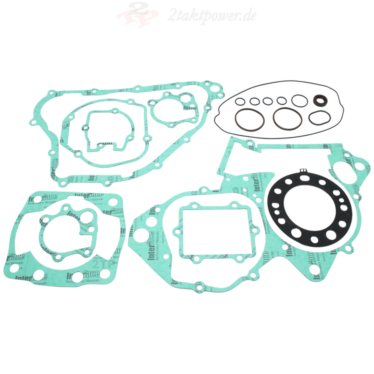 Motordichtsatz für Honda NSR 125 1986-1996. Zylinderdichtsatz Dichtungen Dichtung Motor Zylinder Kupplungsdeckel Wasserpumpe Gehäuse Zylinderfuß Zylinderkopf Deckel.