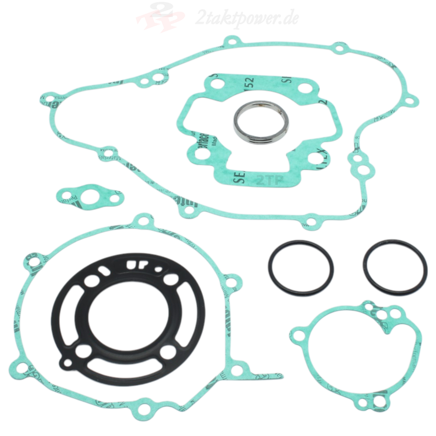 Motordichtsatz für Kawasaki KX 65 2006-2015. Zylinderdichtsatz Dichtungen Dichtung Motor Zylinder Kupplungsdeckel Wasserpumpe Gehäuse Zylinderfuß Zylinderkopf Deckel.