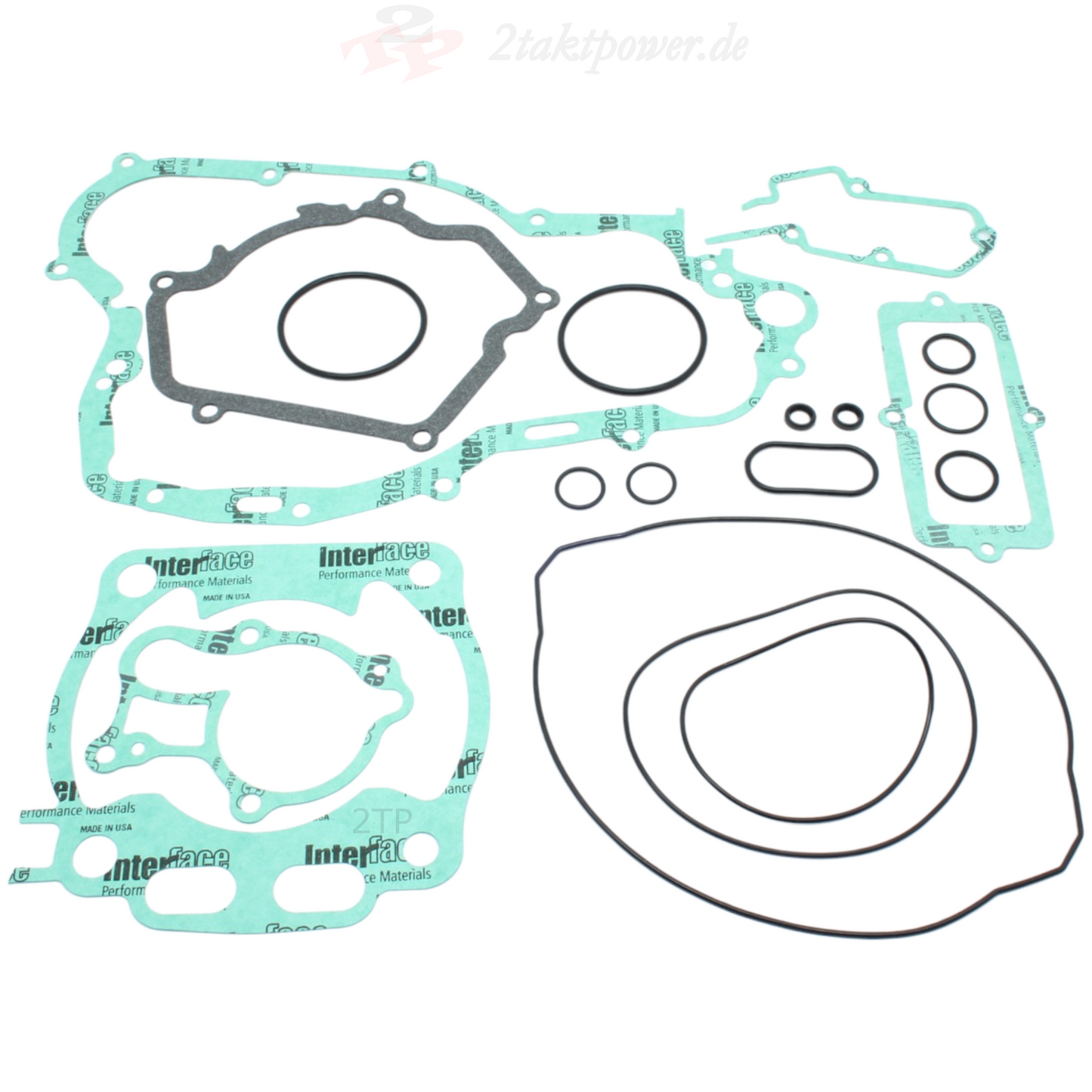 Motordichtsatz für Yamaha YZ 250 2002-2016. Zylinderdichtsatz Dichtungen Dichtung Motor Zylinder Kupplungsdeckel Wasserpumpe Gehäuse Zylinderfuß Zylinderkopf Deckel.