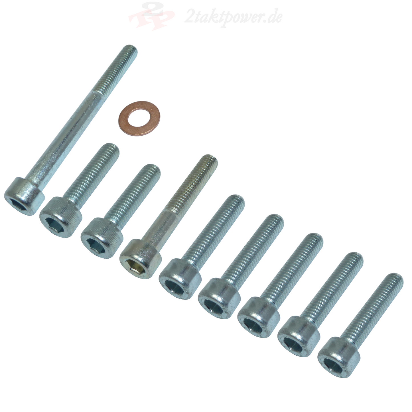 Schrauben Kupplungsdeckel für Yamaha DT 125 / TDR TZR Sachs ZZ ZX KTM LC2 125