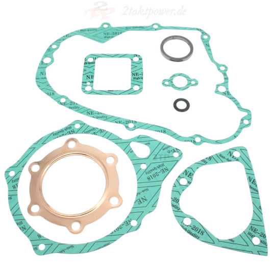 Motordichtsatz für Yamaha DT 175 MX 1978-1981. Zylinderdichtsatz Dichtungen Dichtung Motor Zylinder Kupplungsdeckel Wasserpumpe Gehäuse Zylinderfuß Zylinderkopf Deckel.