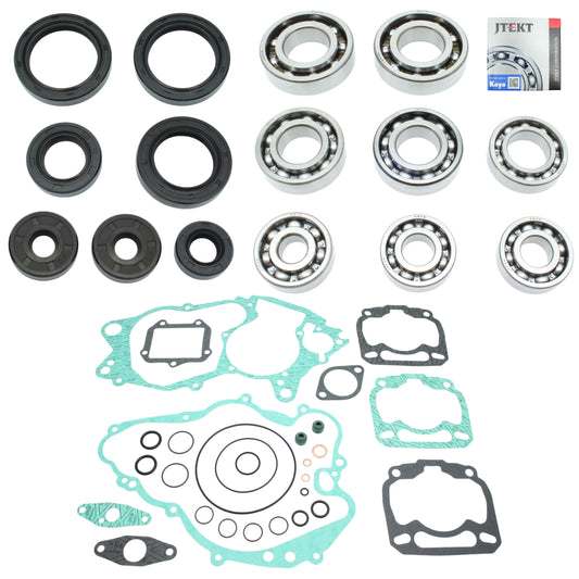 Motor Reparatursatz Set Motor Lager Dichtungen Wellendichtringe für Rotax 122 / Aprilia RS RX MX SX ETX 125