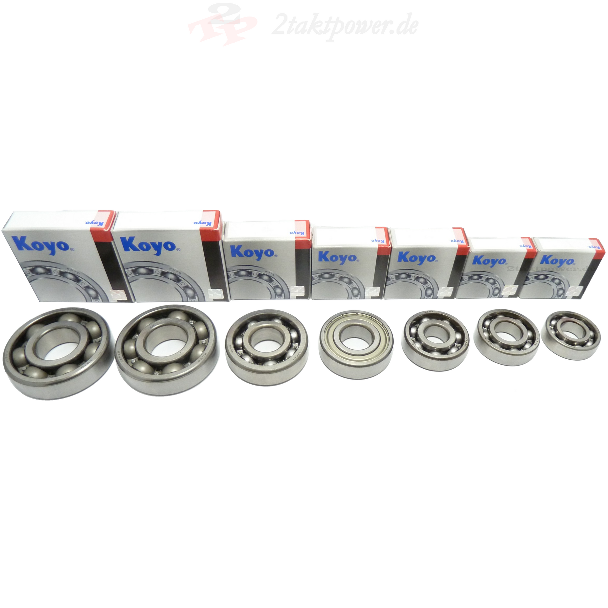 Kugellagersatz Lager Kugellager Motor Lager für Yamaha DT 125 / TDR TZR KTM LC2 Sachs ZZ ZX XTC 125