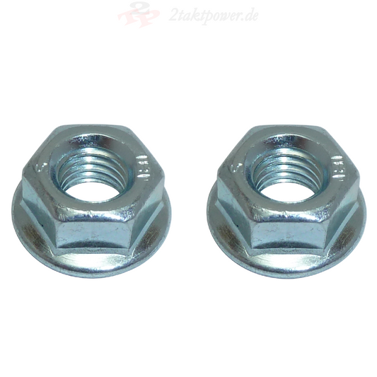 Muttern Auspuff Krümmer für Yamaha DT 125 / TDR TZR Sachs ZZ ZX KTM LC2 125
