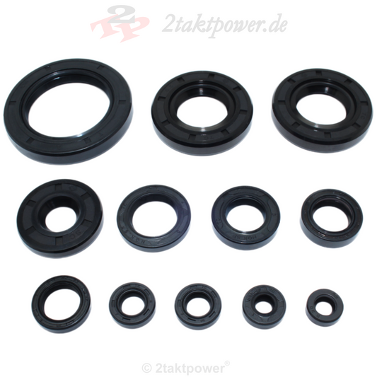 Wellendichtringe für Kawasaki KMX 125 Motor