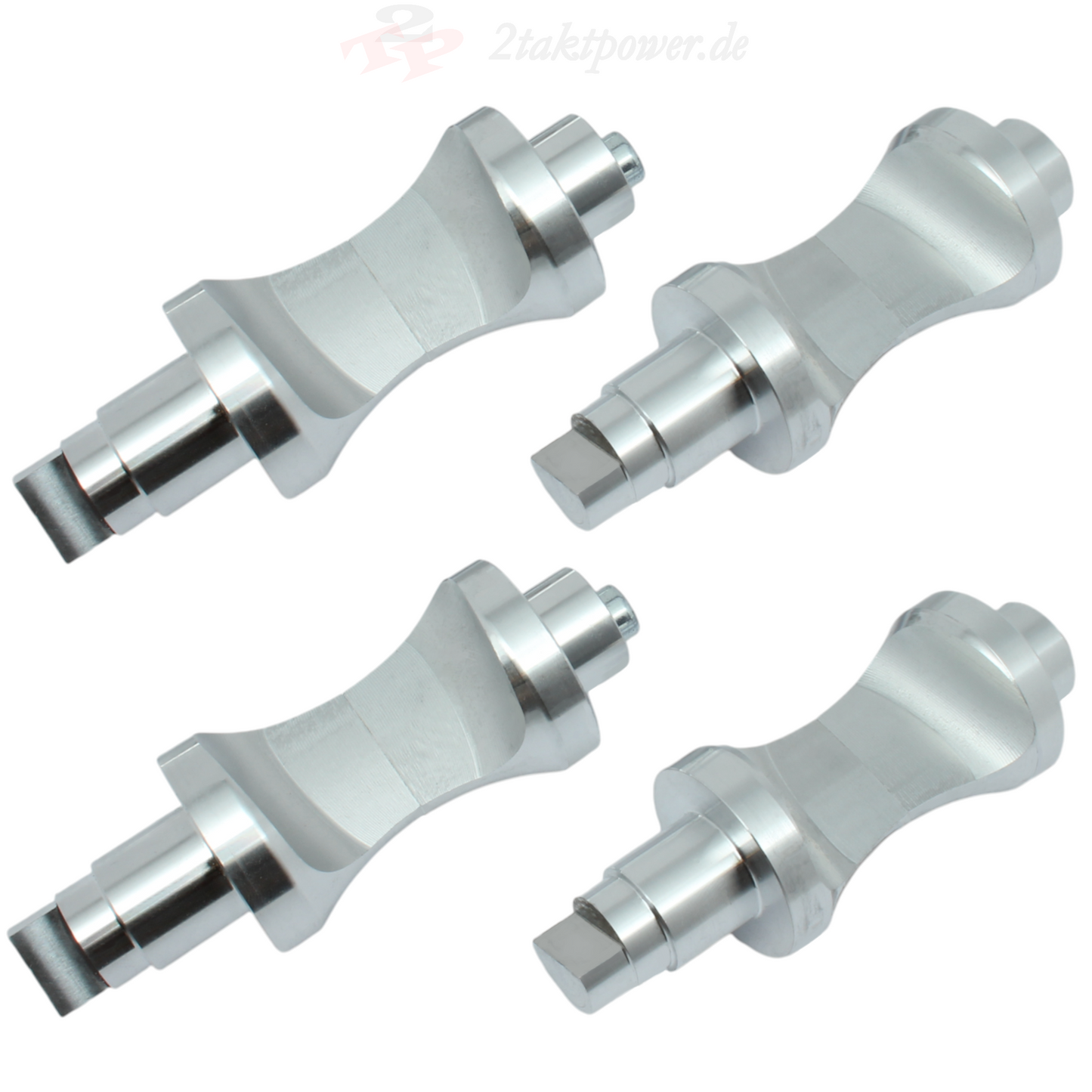 Powerwalze Set Satz Ventil Walze Zylinder Motor Auslasssteuerung Valve für Yamaha RD 500 LC YPVS. OE-Referenznummer: 47X1131A00 / 47X1132A00