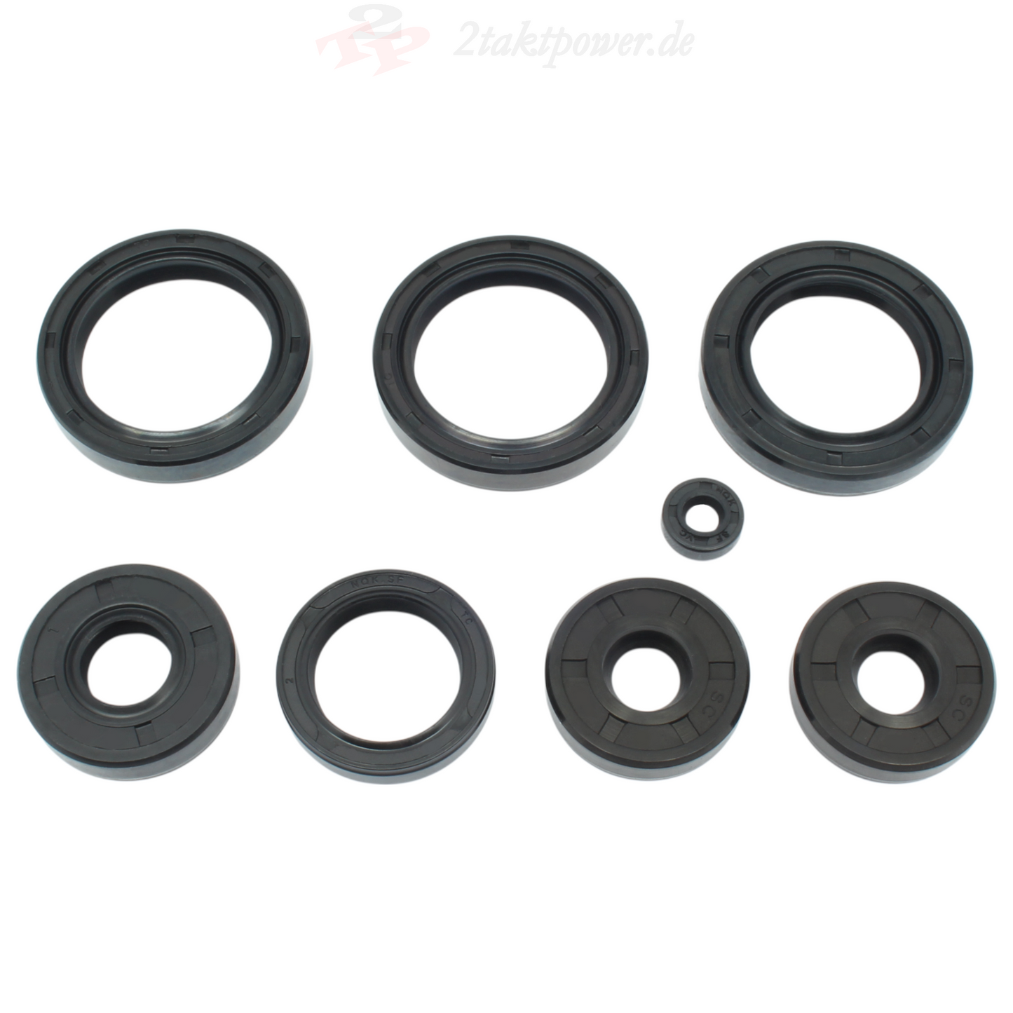 Wellendichtringe Simmerringe Satz Set Motor Dichtungen für Rotax 123 / Aprilia RS RX AF1 Tuareg Pegaso 125