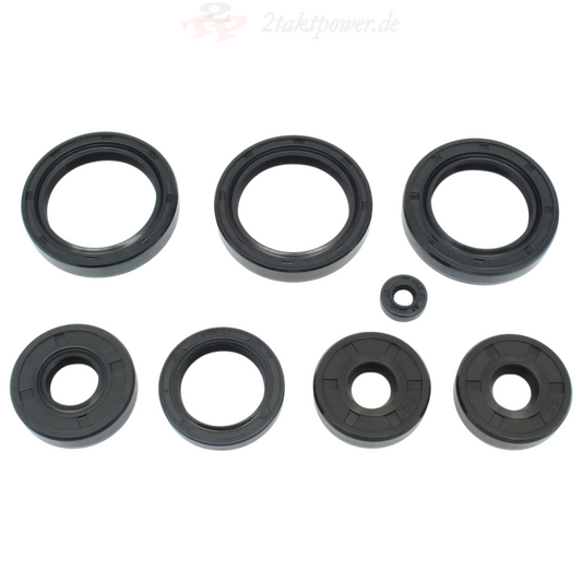 Wellendichtringe Simmerringe Satz Set Motor Dichtungen für Rotax 123 / Aprilia RS RX AF1 Tuareg Pegaso 125