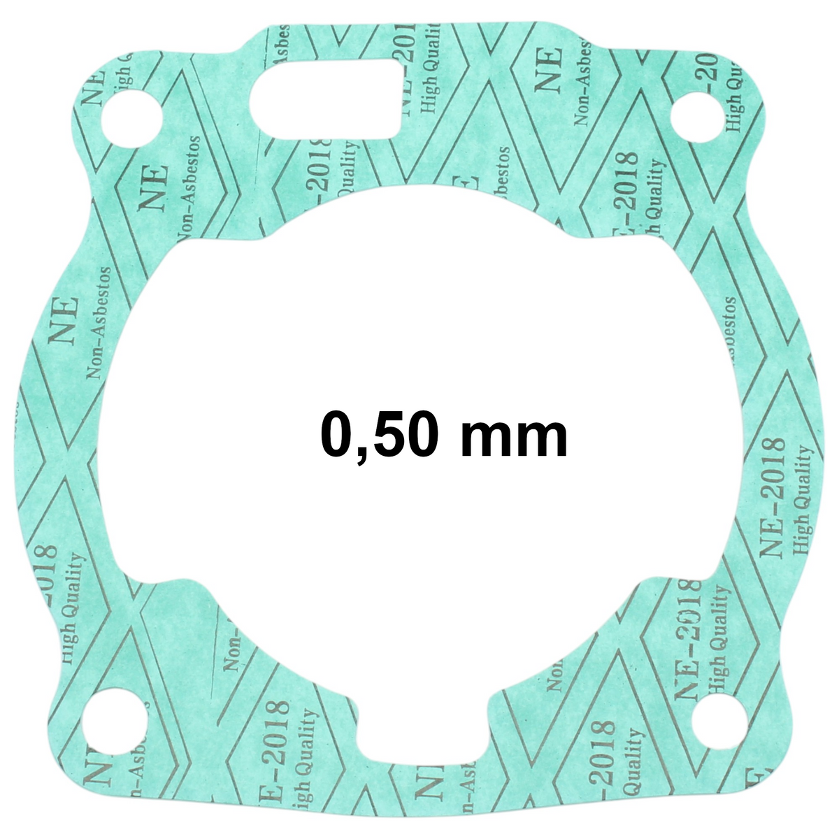 Dichtung Zylinder Fuß 0,50mm für Yamaha DT 125, TDR TZR LC2 ZZ ZX XTC 125, OE-Referenznummer 3BN1135110 / 4FU1135100