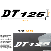 Lade das Bild in den Galerie-Viewer, Aufkleber &quot;DT 125&quot; - Design 2

