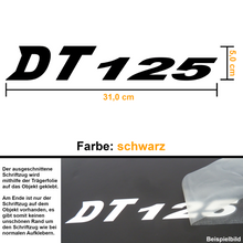 Lade das Bild in den Galerie-Viewer, Aufkleber &quot;DT 125&quot; - Design 2
