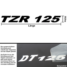 Lade das Bild in den Galerie-Viewer, Aufkleber &quot;TZR 125&quot;

