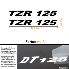 Lade das Bild in den Galerie-Viewer, Aufkleber &quot;TZR 125&quot;

