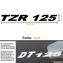 Lade das Bild in den Galerie-Viewer, Aufkleber &quot;TZR 125&quot;
