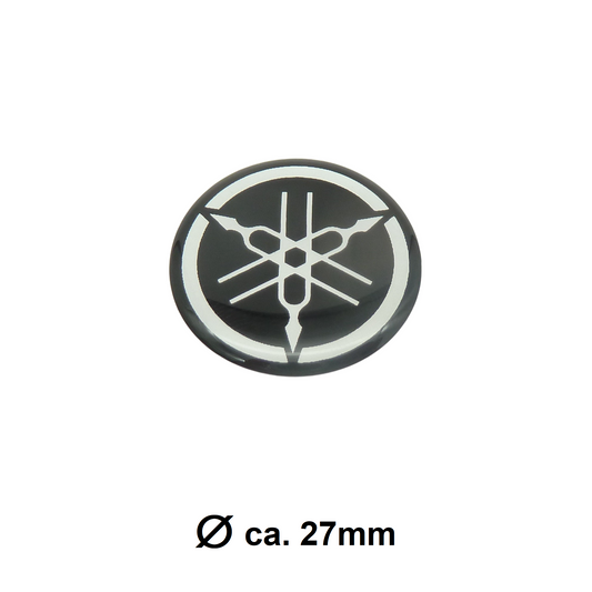 Yamaha Logo Aufkleber 27mm